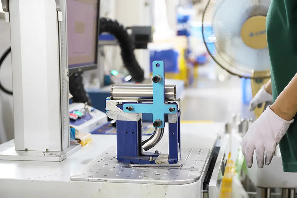 High-capacity production line manufacturing Tub Faucets